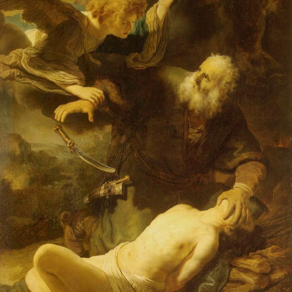 Abraham et Isaac - Rembrandt