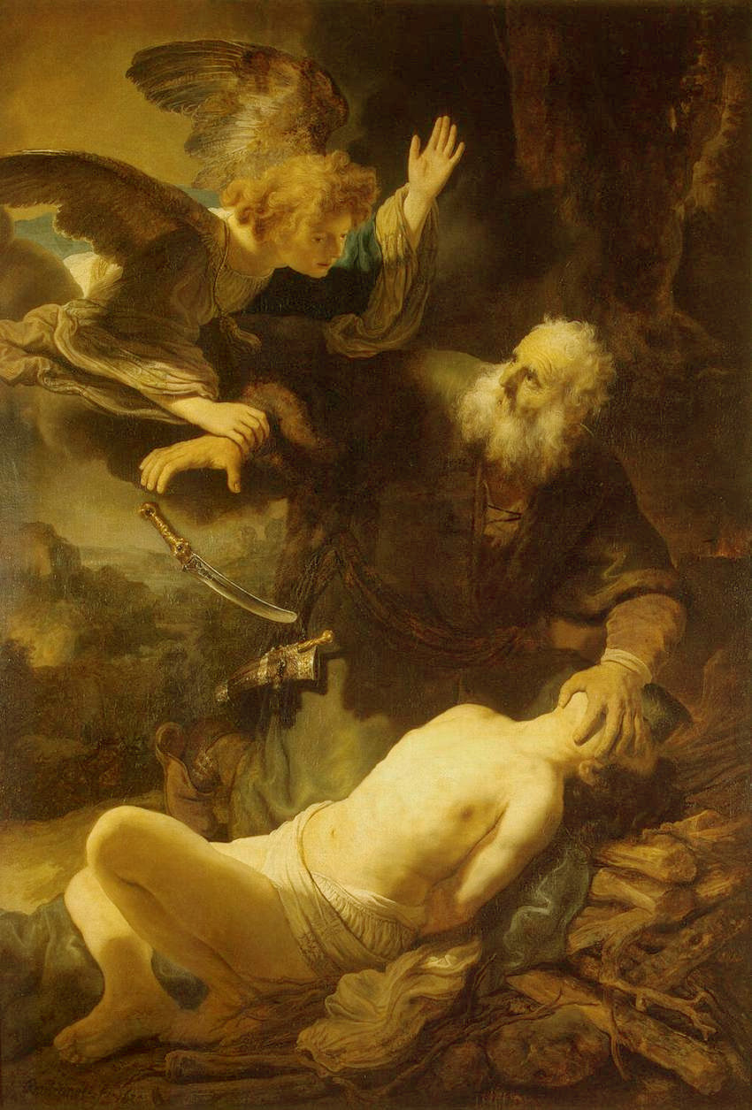 Abraham et Isaac - Rembrandt