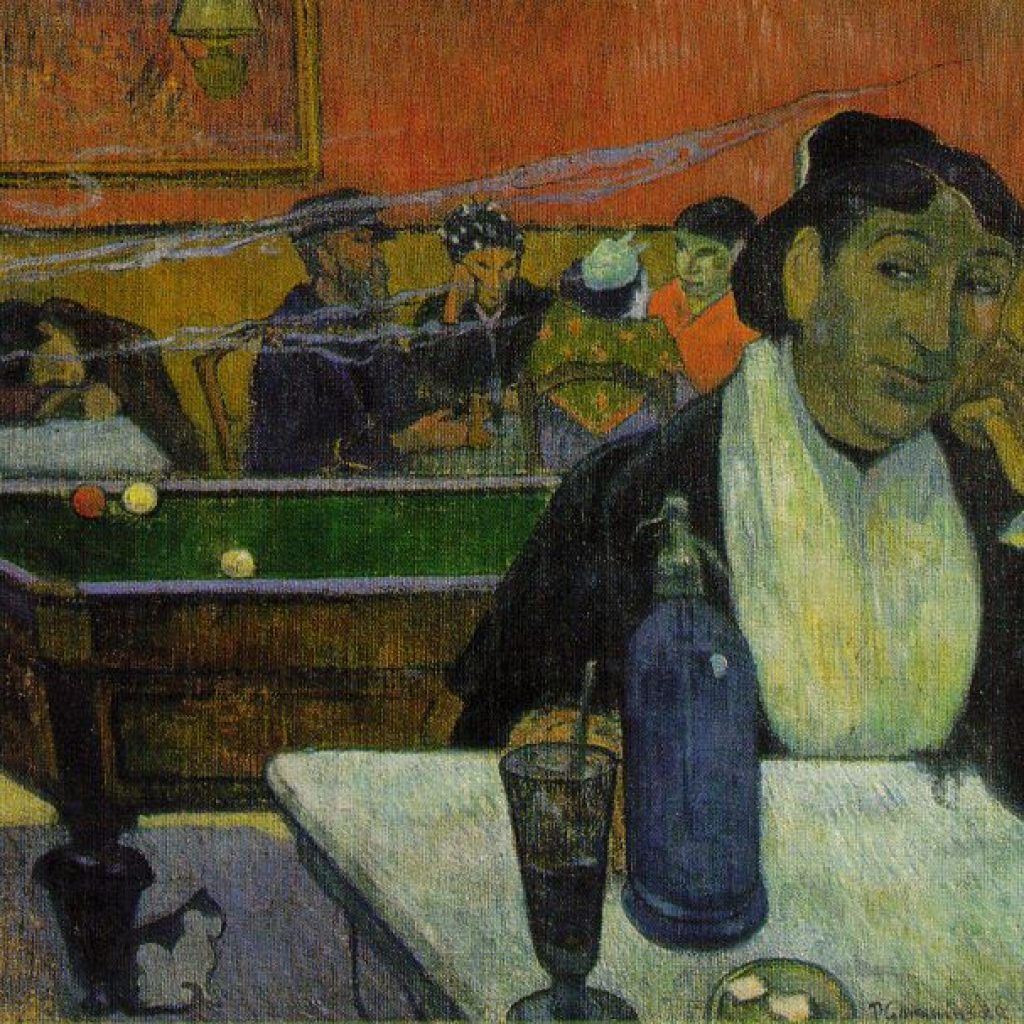 Au Café à Arles - Gauguin