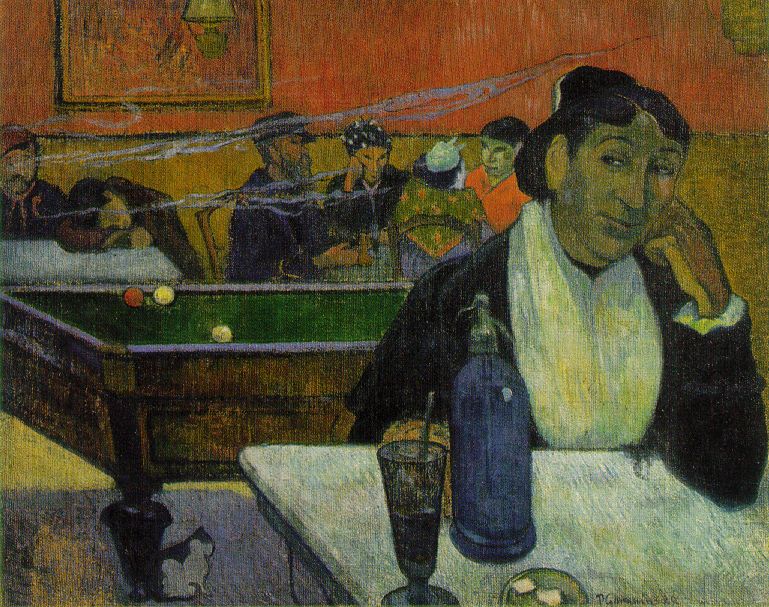 Au Café à Arles - Gauguin