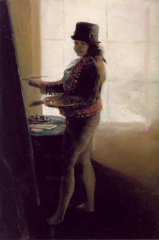 Autoportrait - Goya