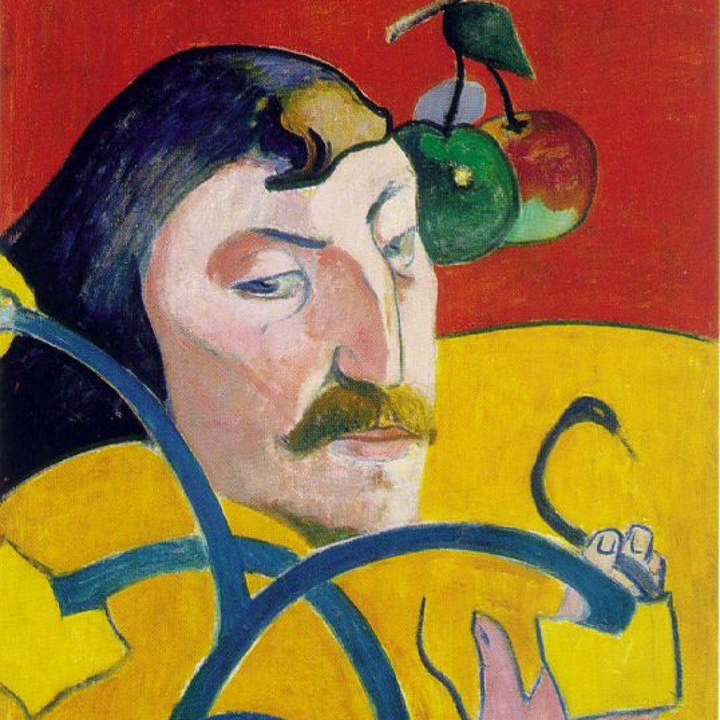 Autoportrait à l'auréole - Gauguin