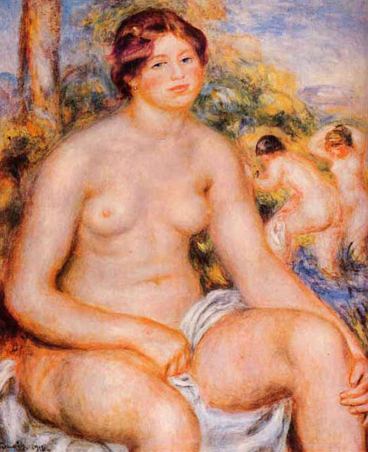 Baigneuse assise - Renoir