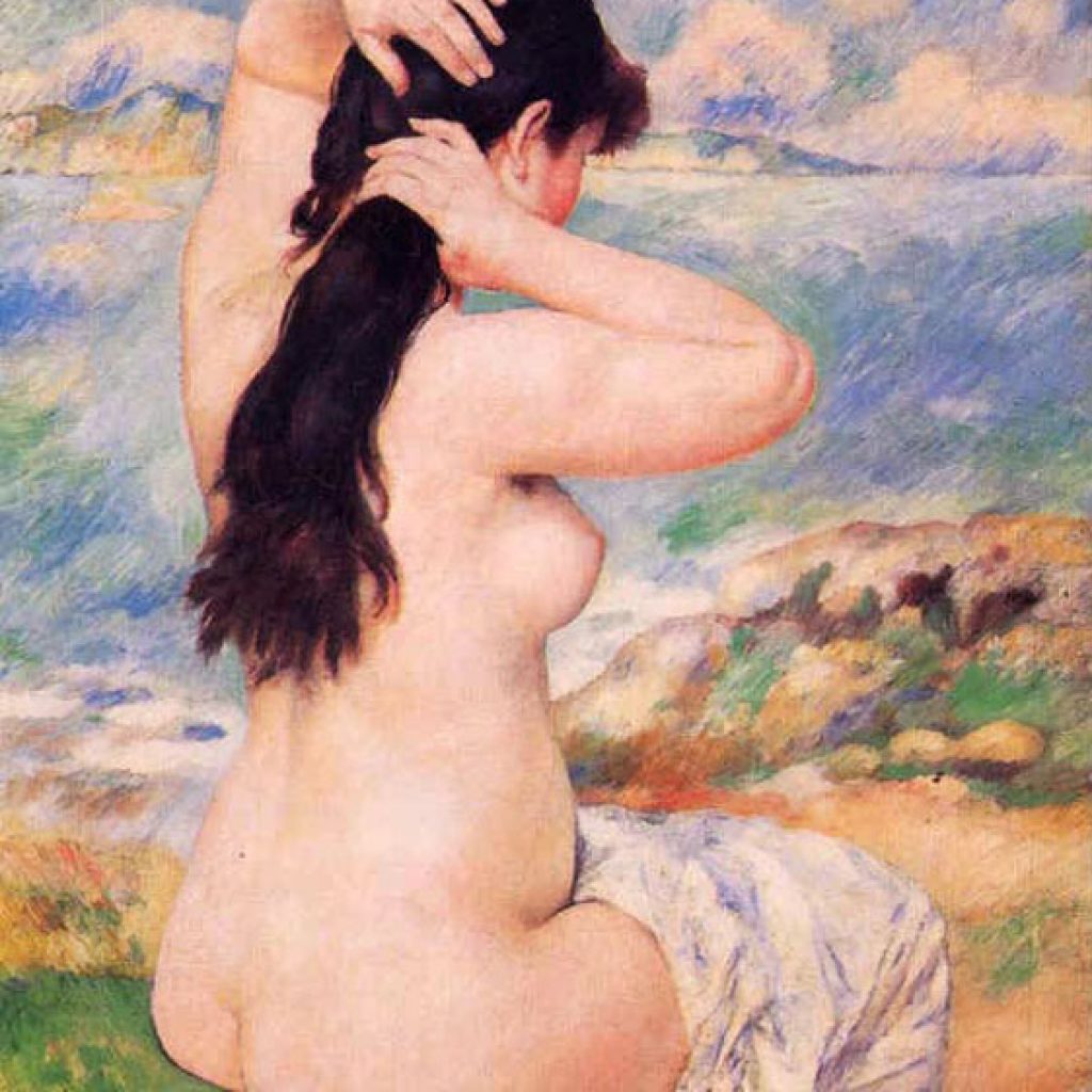 Baigneuse ou la coiffure - Renoir