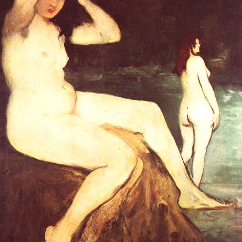 Bains dans la Seine - Manet