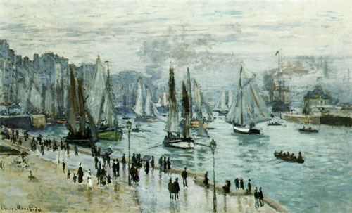 Bateaux quittant le port