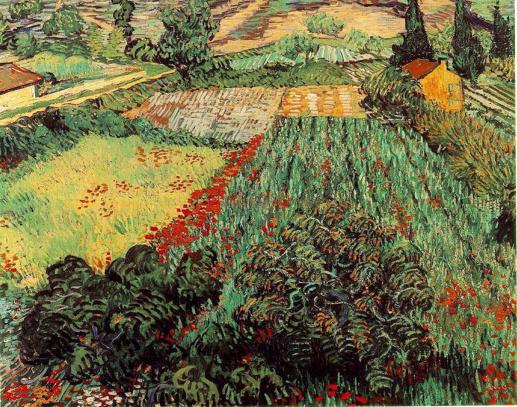 Champ aux coquelicots - Van Gogh