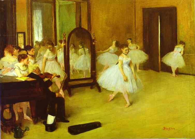 Classe de danse - Degas