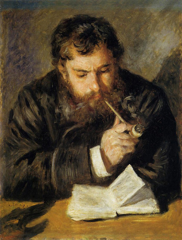 Claude Monet ou le liseur - Renoir