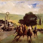 Courses à Longchamp - Manet