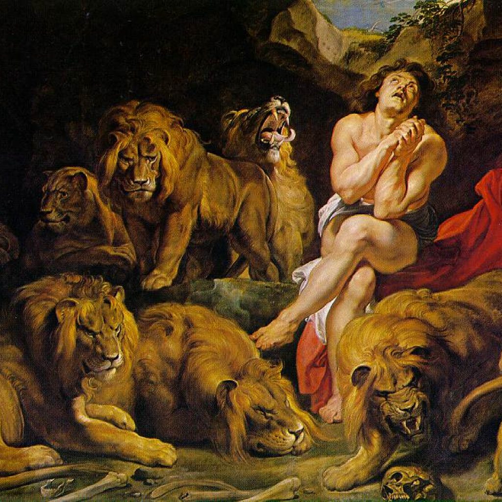Daniel dans la fosse aux lions - Rubens