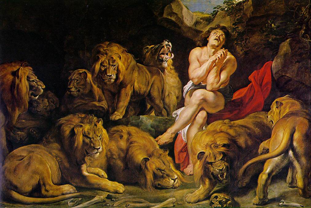 Daniel dans la fosse aux lions - Rubens