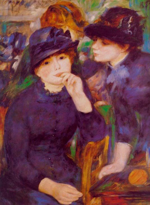 Deux jeunes filles en noir - Renoir