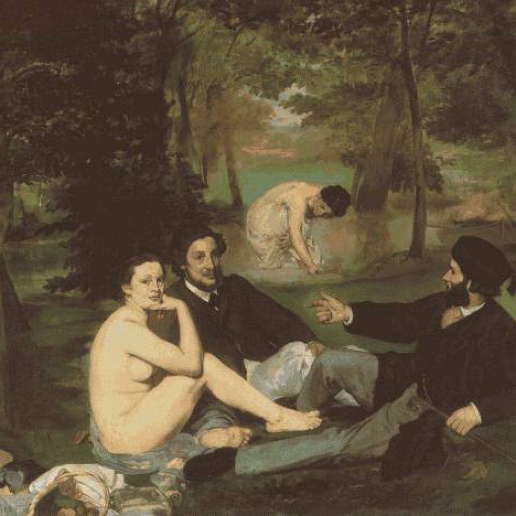 Déjeuner sur l'herbe - Manet