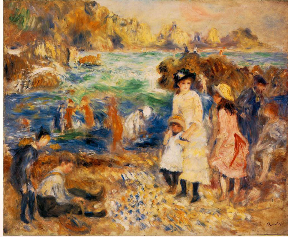 Enfants à Guernsey - Renoir