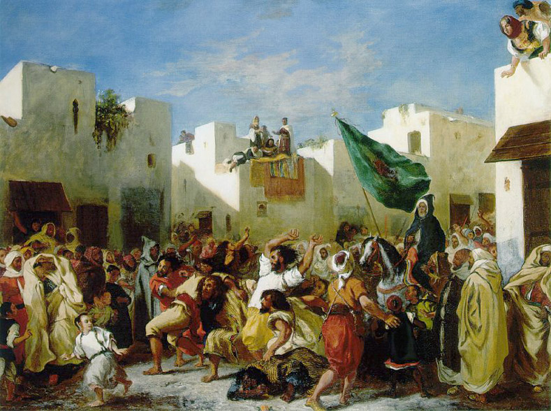 Fanatiques de Tanger - Delacroix