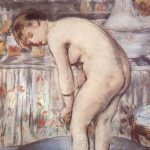 Femme dans une baignoire - Manet