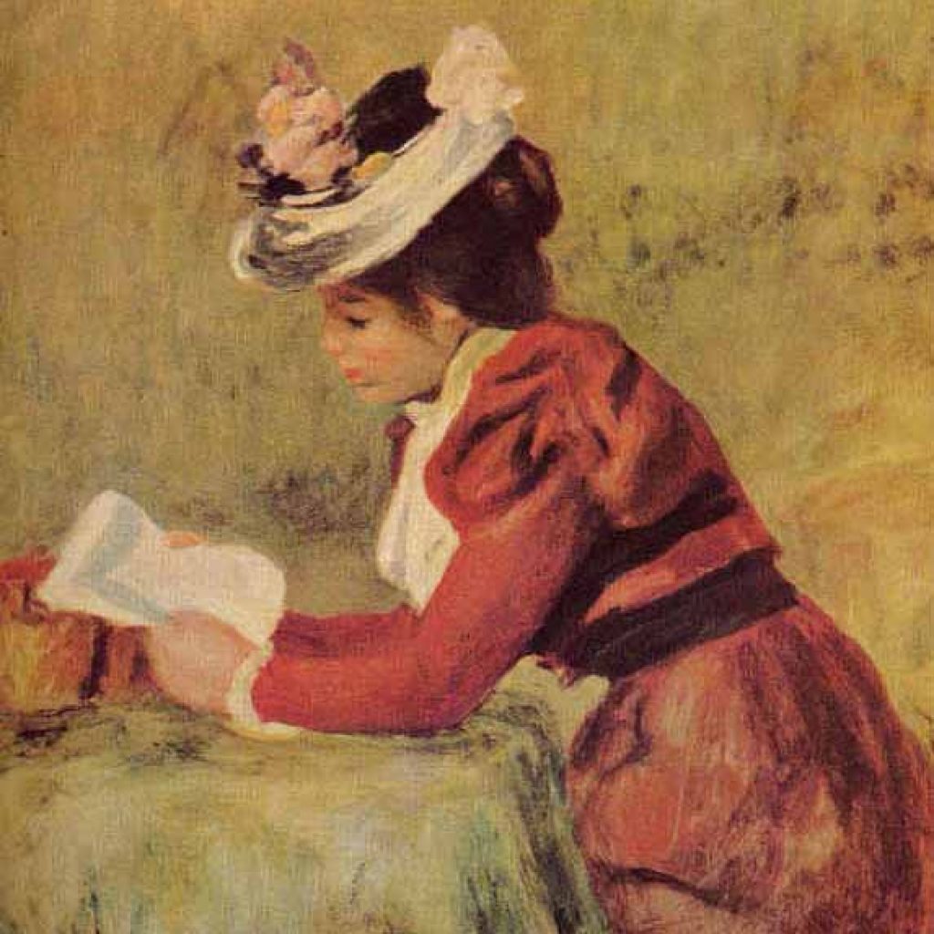 Femme lisant - Renoir