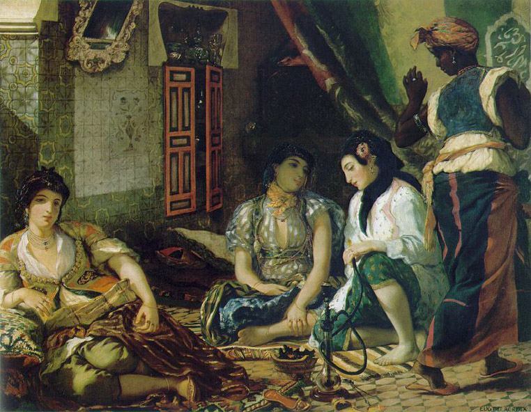 Femmes d'Alger dans leurs appartements - Delacroix