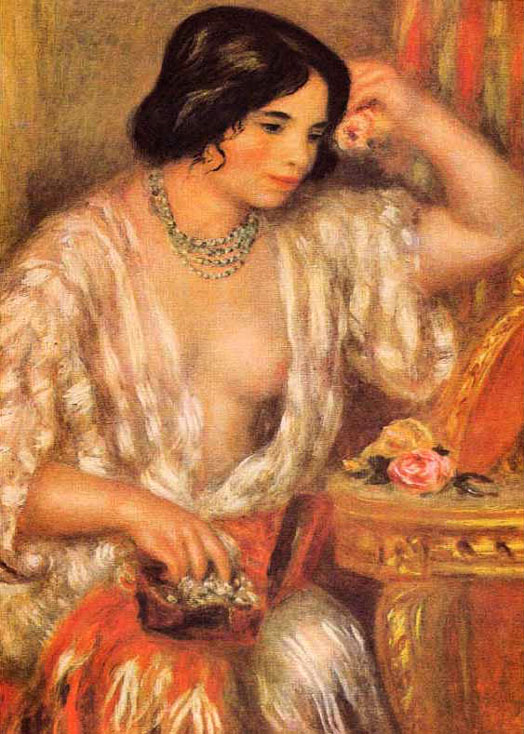 Gabrielle aux bijoux - Renoir