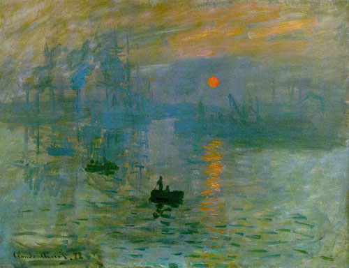Impression soleil levant - Monet