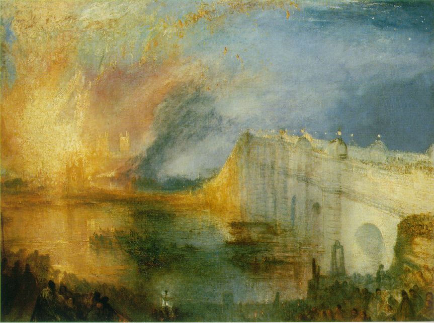 Incendie de la maison des Lords - Turner