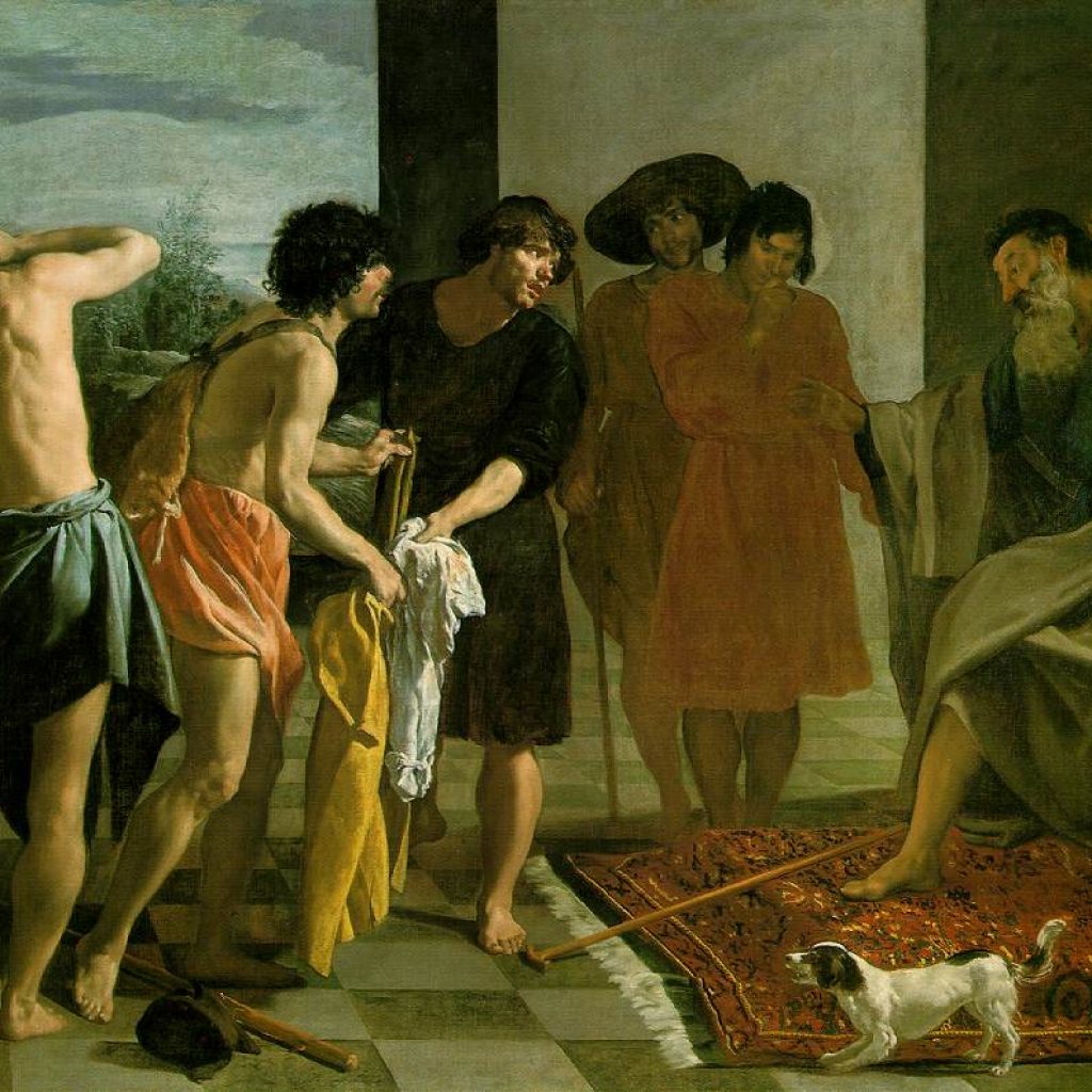 Jacob recevant la tunique de Joseph - Velazquez