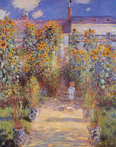Jardin de l'artiste à Vertheuil - Monet
