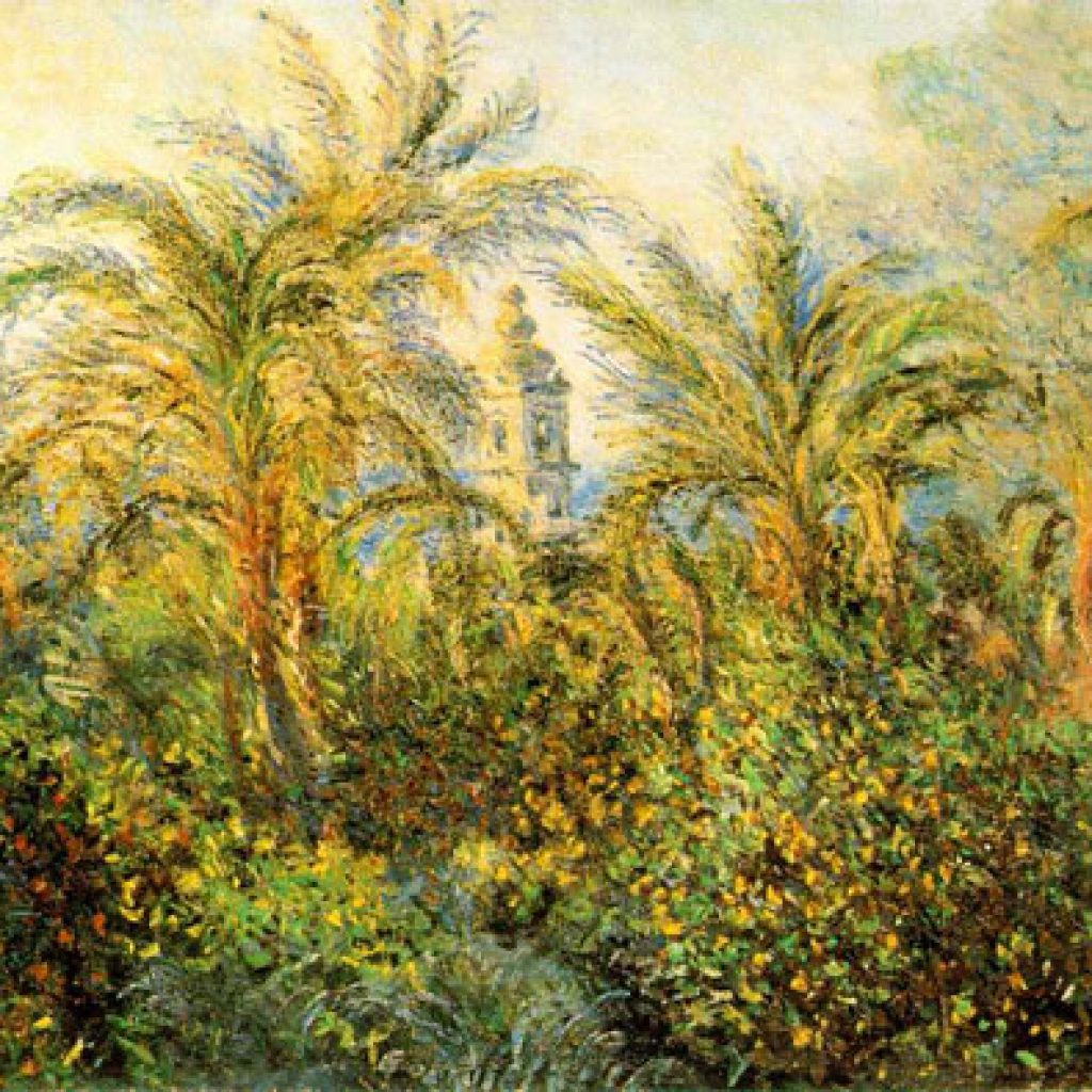 Jardin à Bordighera - Monet
