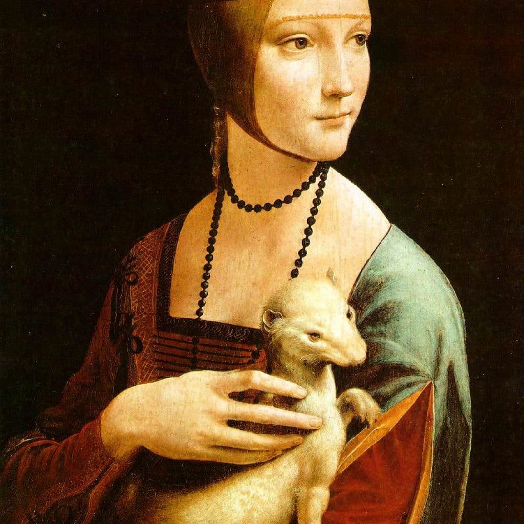 Jeune fille avec une hermine - De Vinci