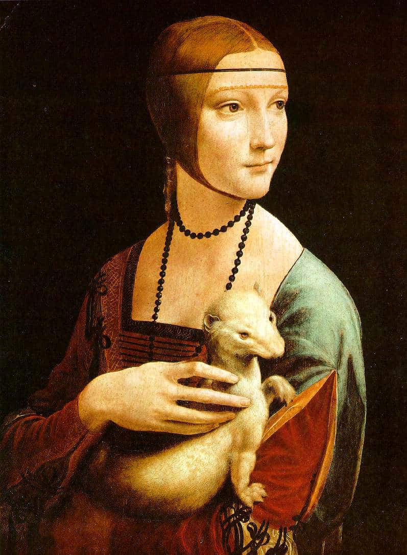 Jeune fille avec une hermine - De Vinci