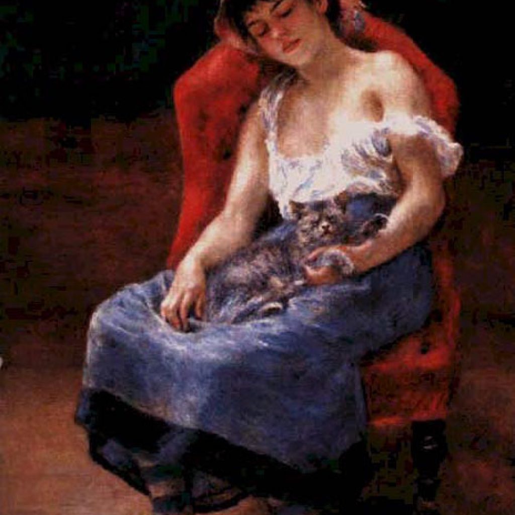 Jeune fille endormie - Renoir