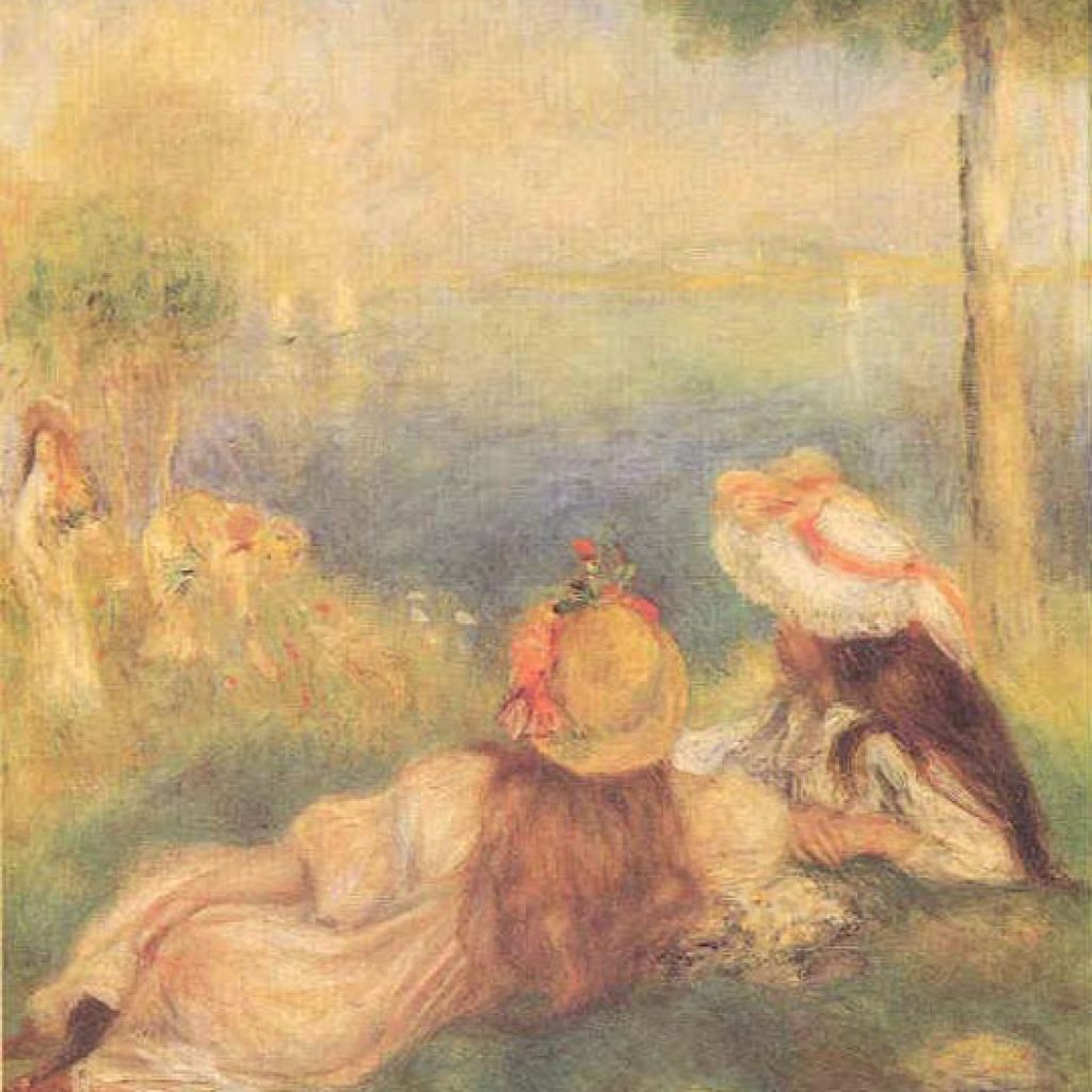 Jeunes filles au bord de la mer - Renoir