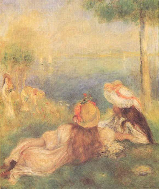 Jeunes filles au bord de la mer - Renoir