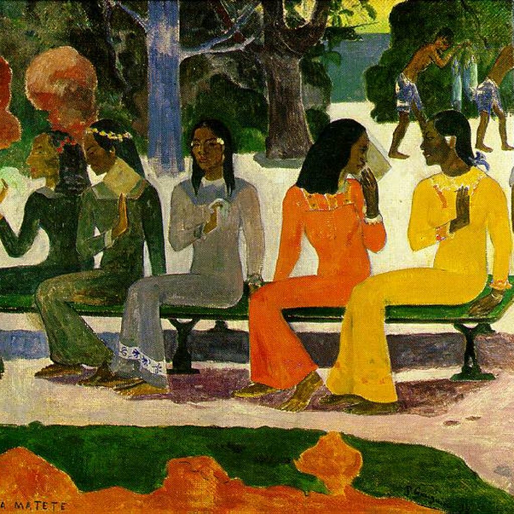 Jour de marché - Gauguin