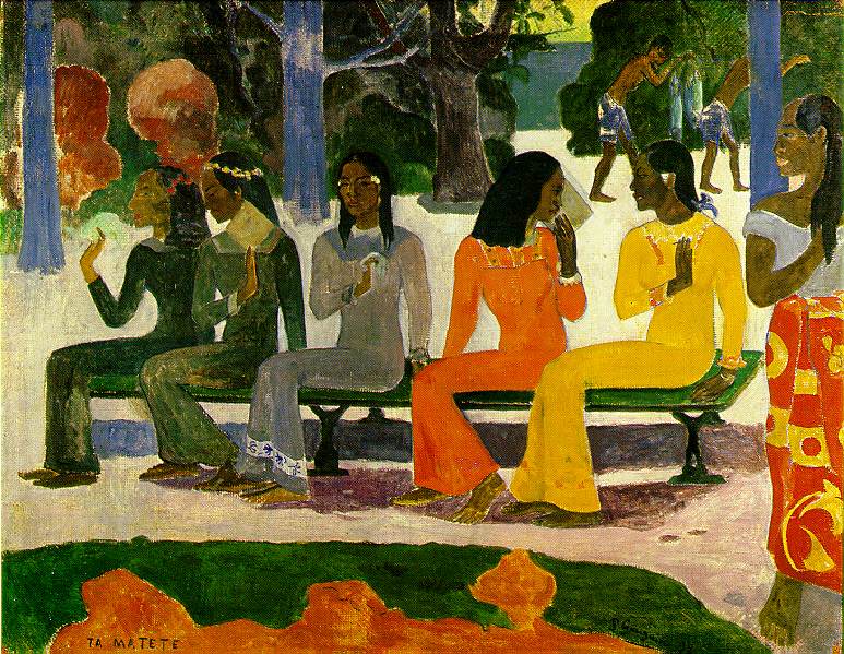 Jour de marché - Gauguin