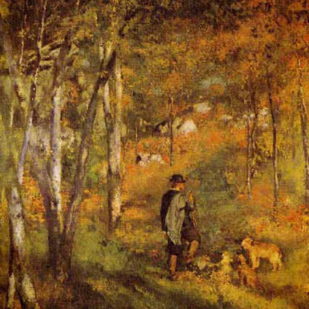Jules le Coeur et ses chiens - Renoir