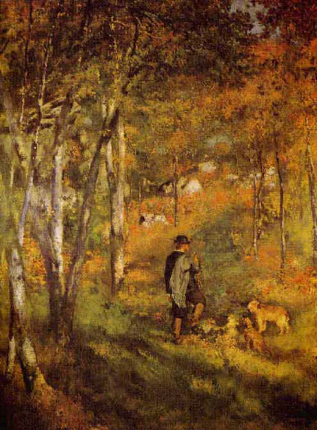 Jules le Coeur et ses chiens - Renoir