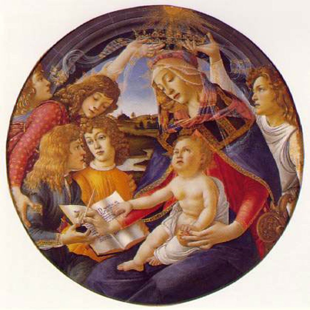 La Madone du Magnificat - Botticelli