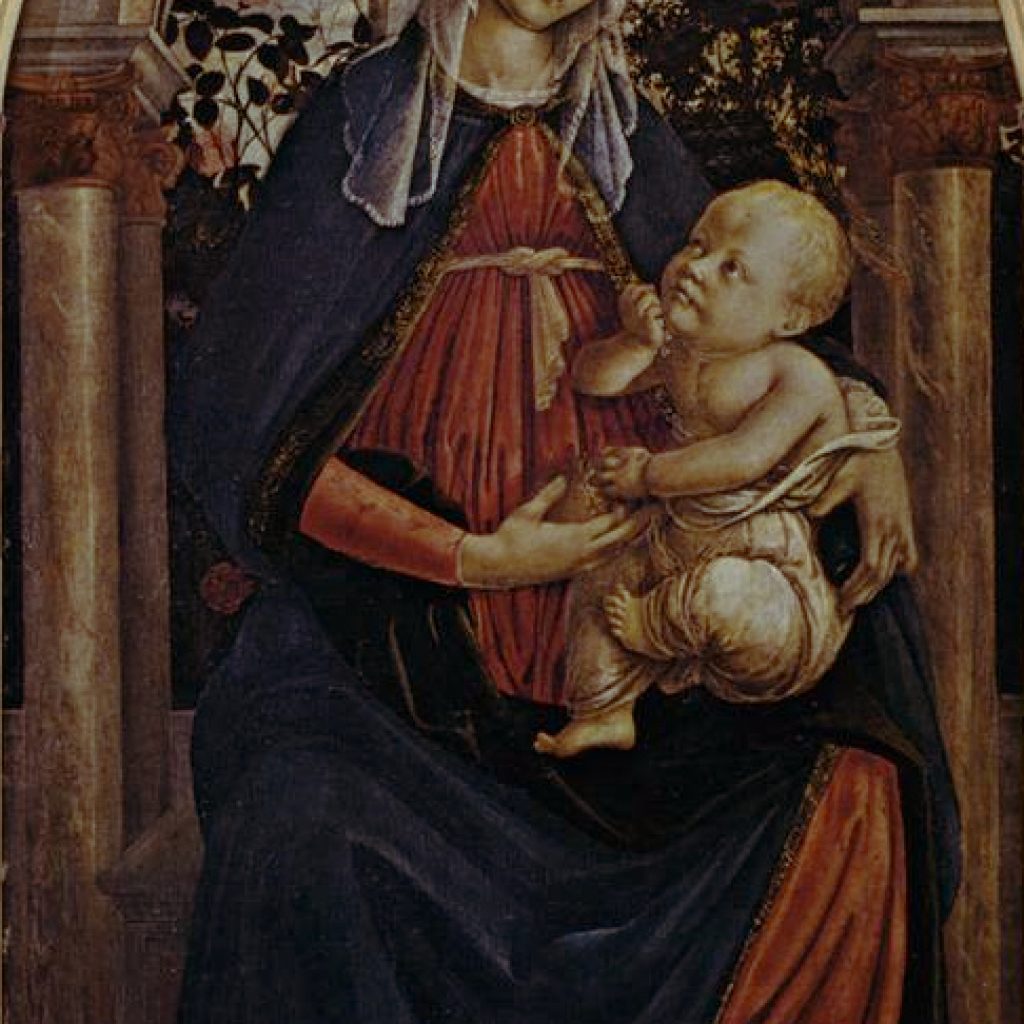 La Madone à la Roseraie - Botticelli