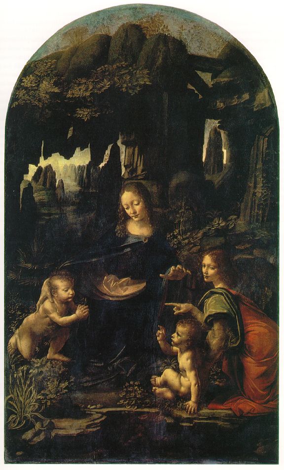 La Vierge aux rochers - De Vinci