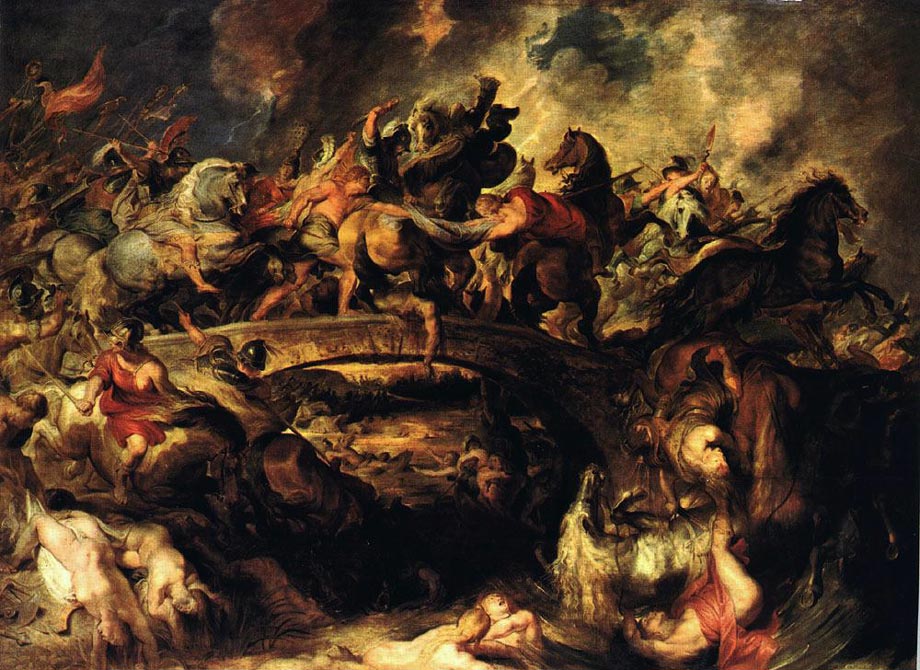 La bataille des Amazones - Rubens