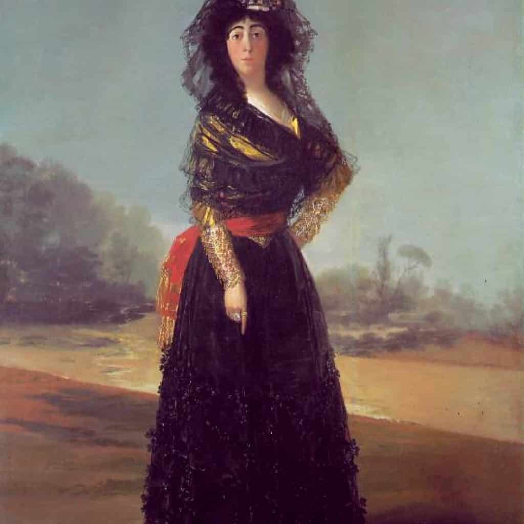 La duchesse d'Albe - Goya