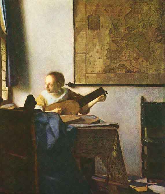 La femme au luth - Vermeer