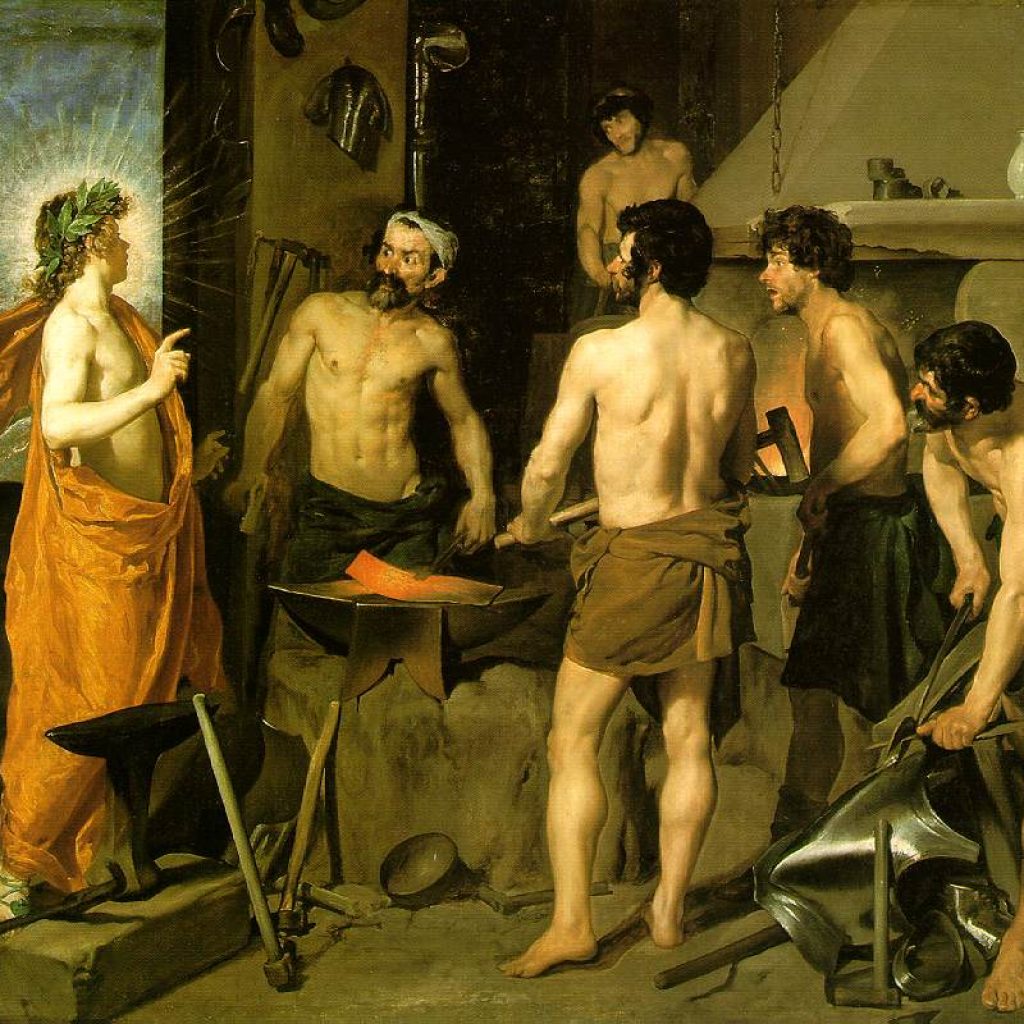 La forge de Vulcain - Velazquez