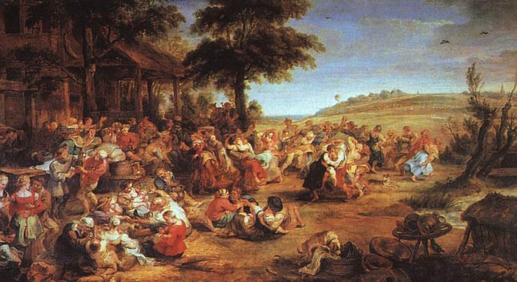 La fête des villageois - Rubens