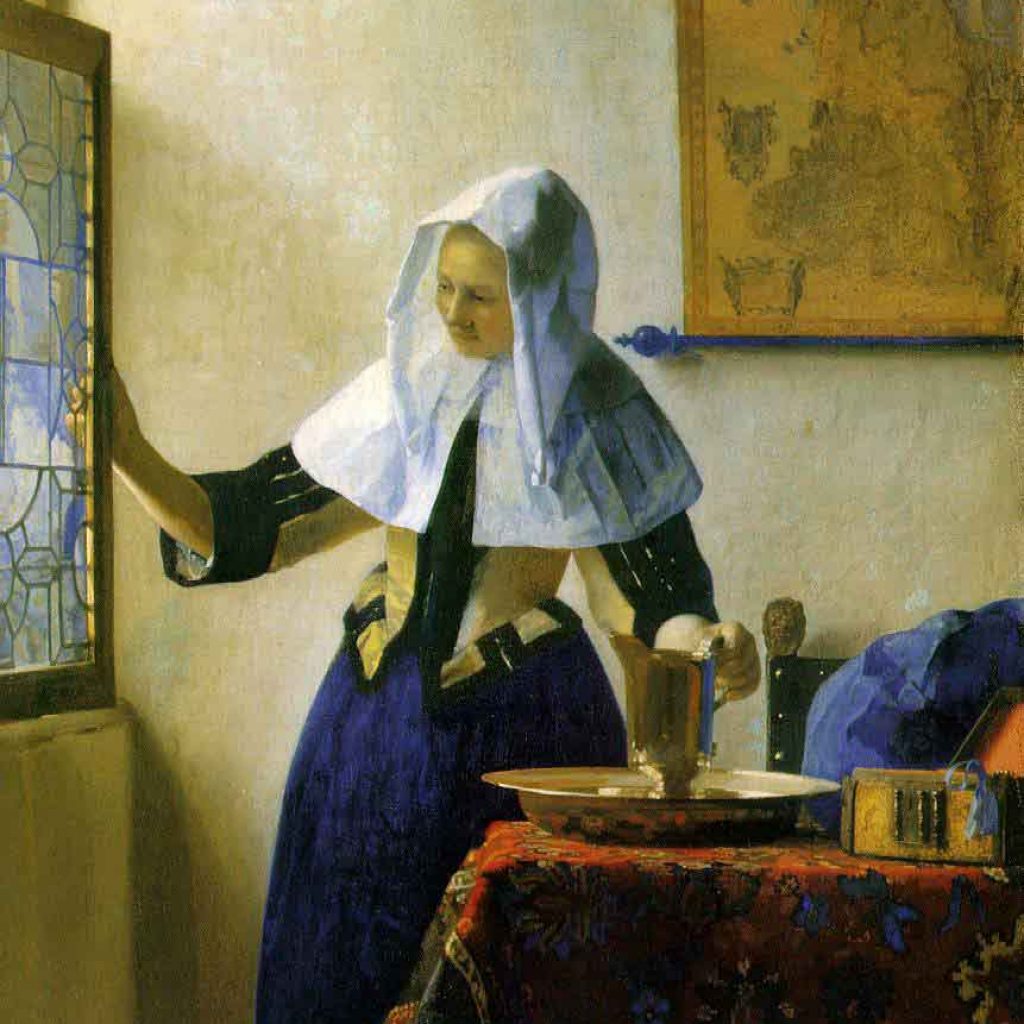 La jeune femme à l'aiguière - Vermeer