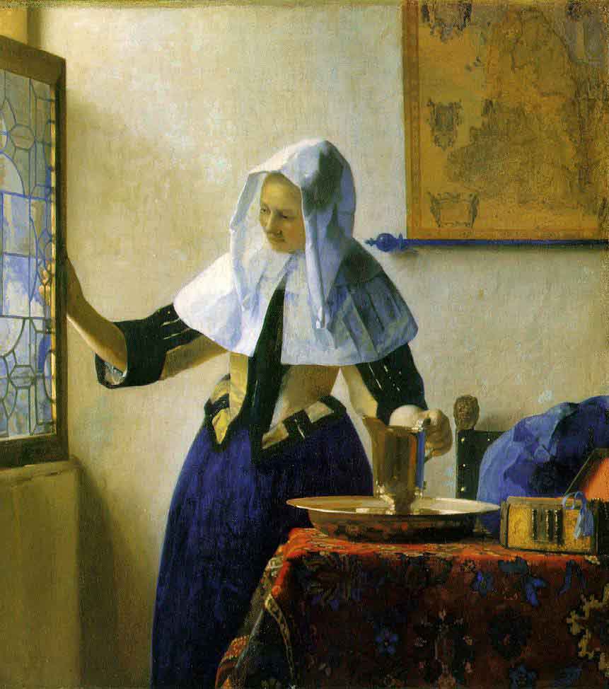La jeune femme à l'aiguière - Vermeer