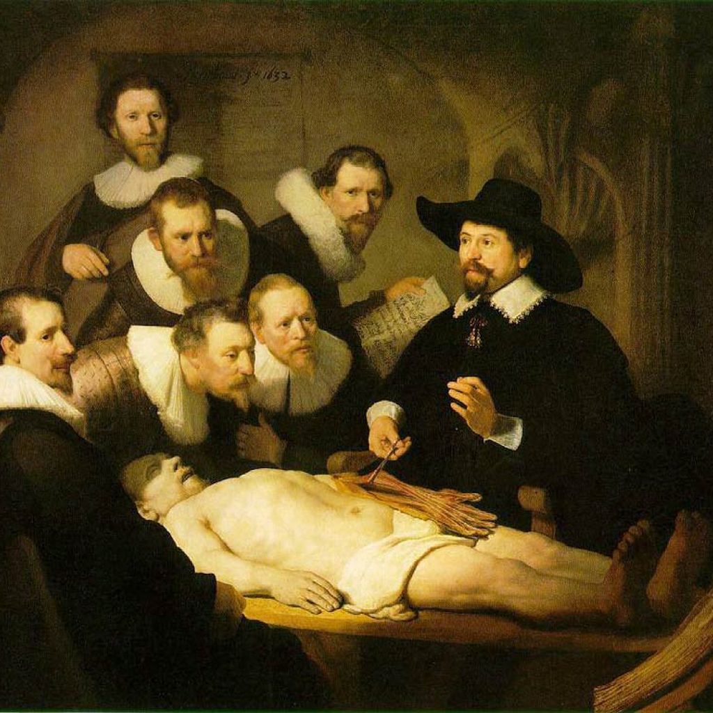 La leçon d'anatomie du Dr Tulp - Rembrandt