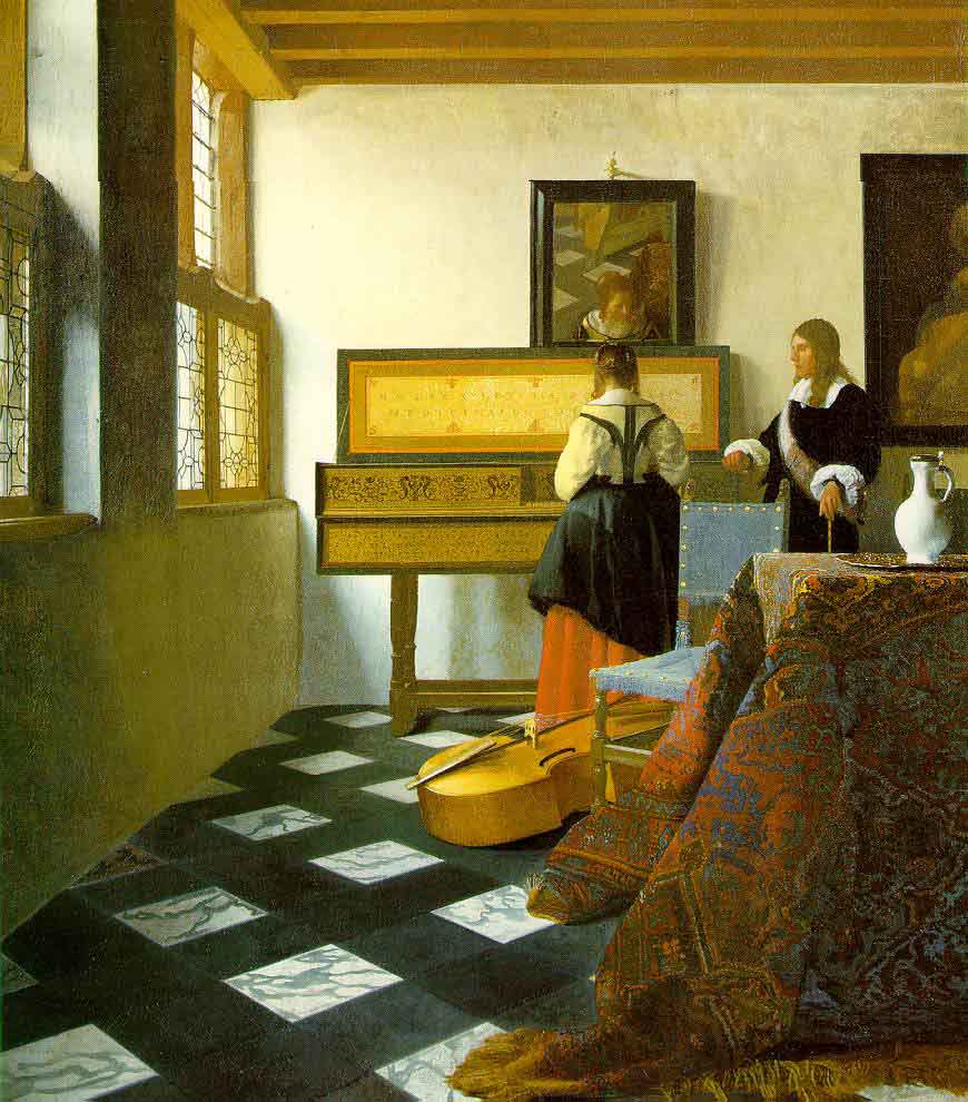 La leçon de musique - Vermeer